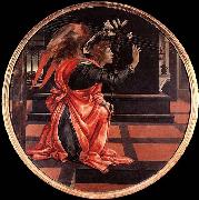 LIPPI, Filippino Gabriel from the Annunciation oil painting on canvas